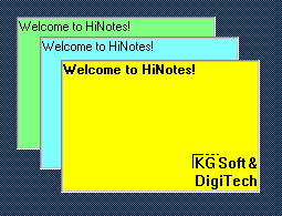 HiNotes! - HiNotes! is featured reminding program.